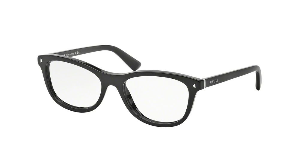Prada PR05RVF Bifocal Prescription Eyeglasses 1AB1O1-53 - Black Frame