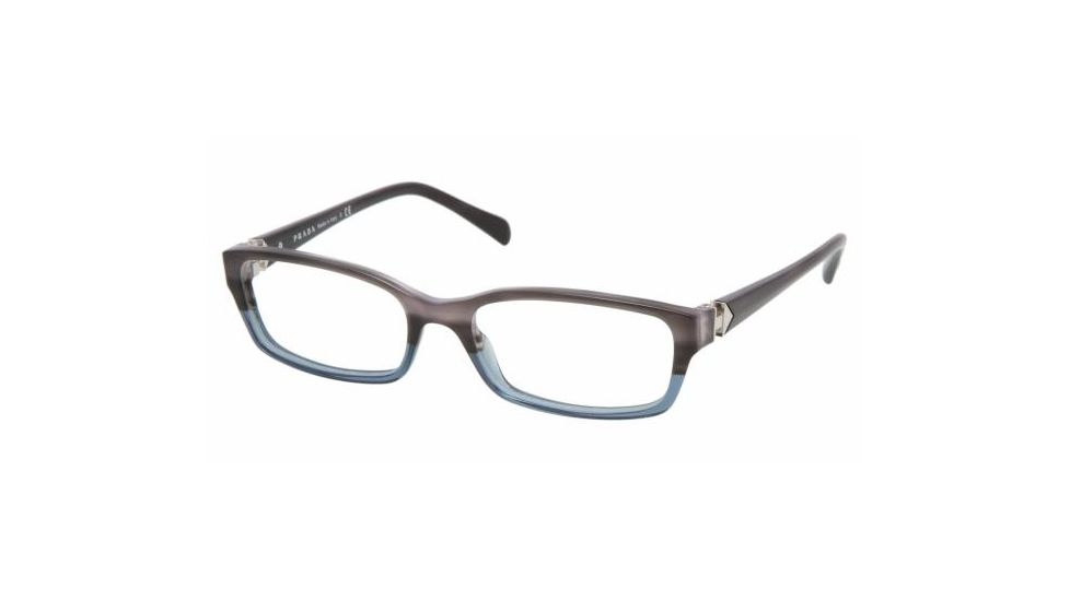 Prada PR07NV #RY01O1 - Tortoise Denim / Gray Frame, Demo Lens Lenses