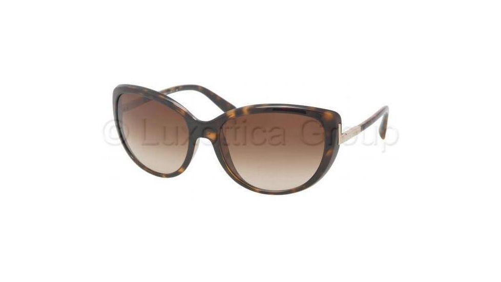 Prada PR07OS Progressive Prescription Sunglasses PR07OS-2AU6S1-5917 - Lens Diameter 59 mm, Frame Color Havana