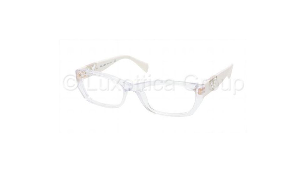 Prada PR10OVA Bifocal Prescription Eyeglasses 7S31O1-5218 - Ivory Frame