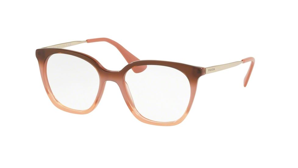 Prada PR11TVF Bifocal Prescription Eyeglasses VX51O1-53 - Gradient Bordeaux Frame