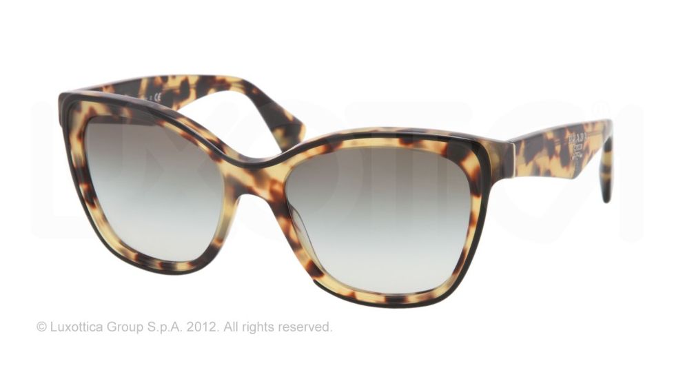 Prada PR20PS Bifocal Prescription Sunglasses PR20PS-NAI3M1-56 - Lens Diameter 56 mm, Frame Color Top Black/Medium Havana