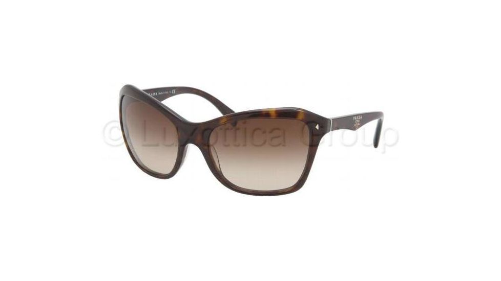 Prada PR24NS Sunglasses 2AU6S1-6118 - Havana Brown Gradient
