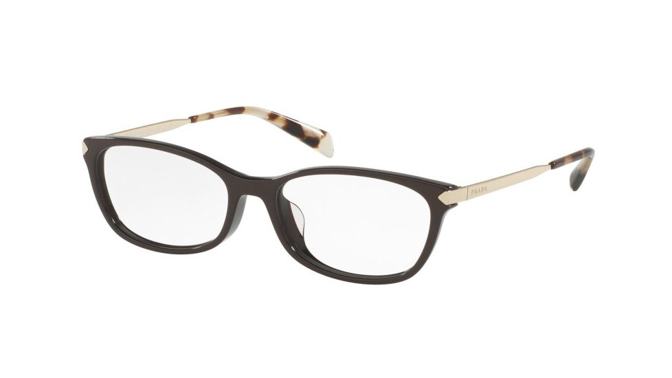 Prada PR27RV Bifocal Prescription Eyeglasses DHO1O1-54 - Brown Frame