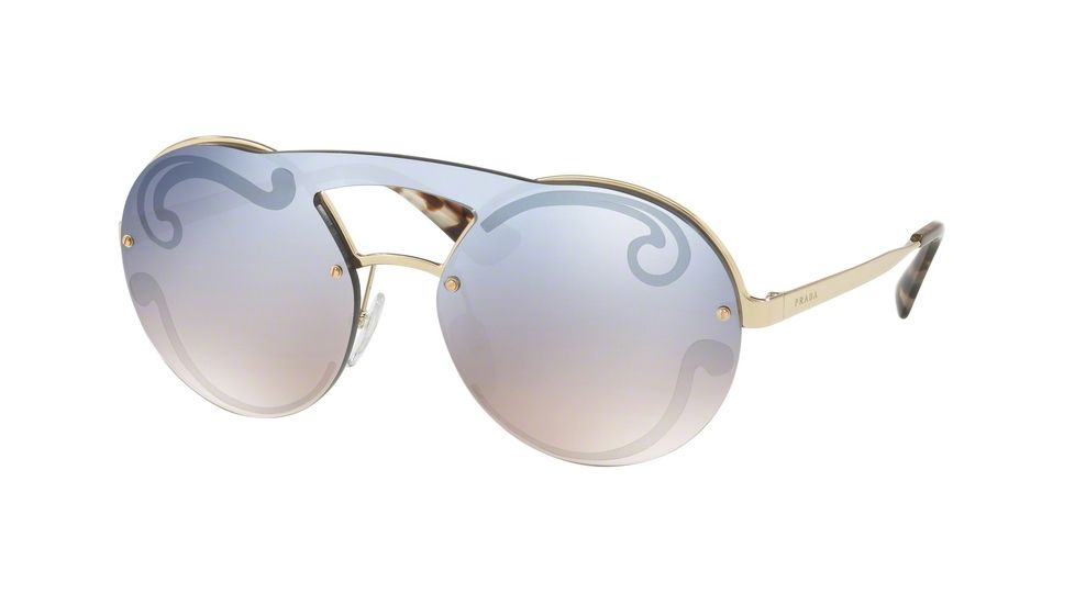 Prada PR65TS Sunglasses ZVN0D0-36 - Pale Gold Frame