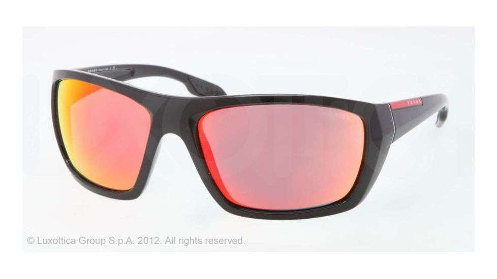 Prada PS01OS Bifocal Prescription Sunglasses PS01OS-1AB6Y1-61 - Lens Diameter 61 mm, Lens Diameter 61 mm, Frame Color Black