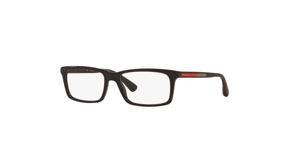 Prada PS02CV Bifocal Prescription Eyeglasses, 55mm, Brown, PS02CV-UF71O1-55-BI