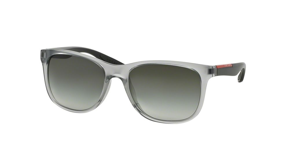 Prada PS03OS Progressive Prescription Sunglasses PS03OS-TWW0A7-55 - Lens Diameter 55 mm, Frame Color Matte Grey
