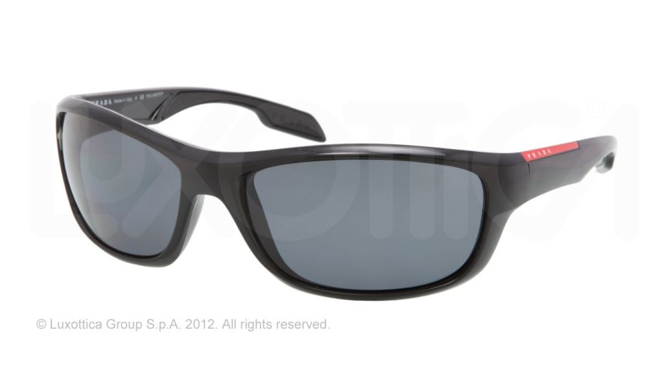 Prada PS04NS Bifocal Prescription Sunglasses PS04NS-1AB5Z1-65 - Lens Diameter 65 mm, Frame Color Black