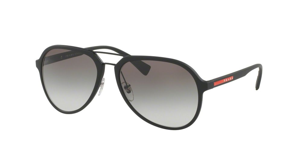 Prada PS05RS Bifocal Prescription Sunglasses PS05RS-DG00A7-58 - Lens Diameter 58 mm, Frame Color Black Rubber