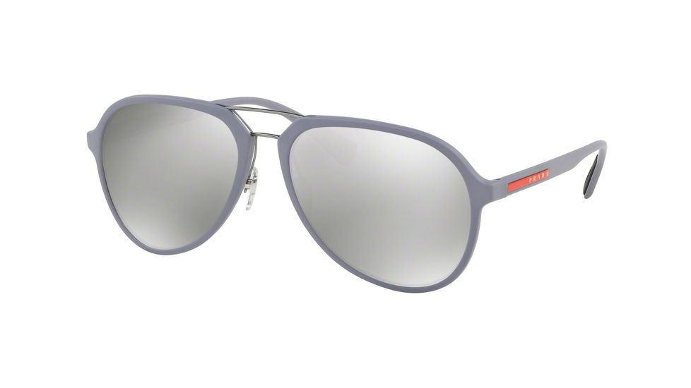 Prada PS05RS Bifocal Prescription Sunglasses PS05RS-K3E2B0-58 - Lens Diameter 58 mm, Frame Color Grey Rubber