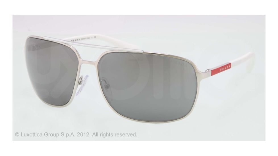 Prada PS54OS Sunglasses 1AP7W1-64 - Silver