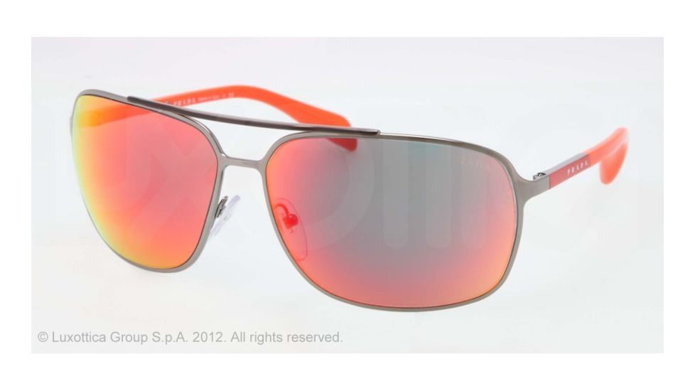 Prada PS54OS Sunglasses 5AV6Y1-64 - Gunmetal