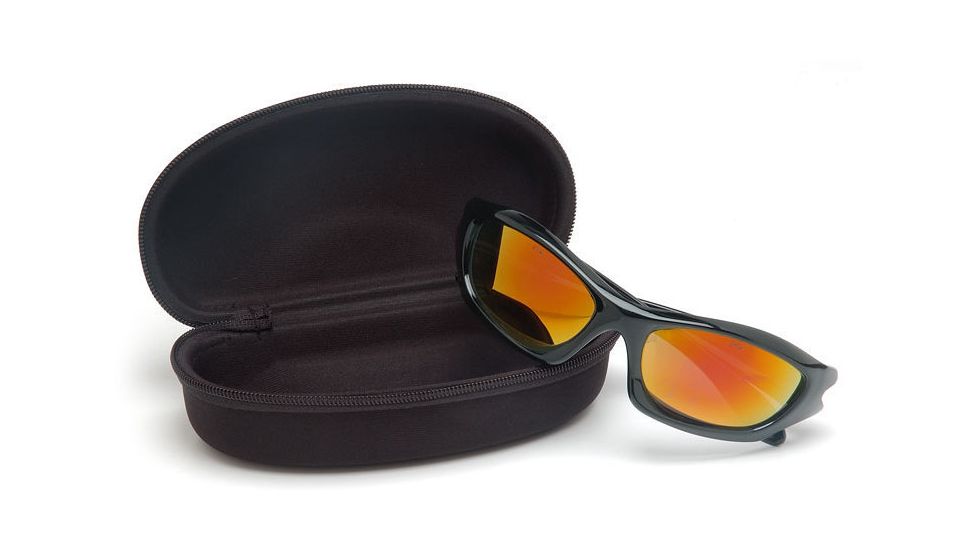 Pyramex Black Hard Spectacle Case CA500B