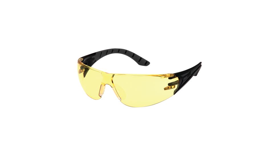 Pyramex Endeavor Plus Amber Lens Black/Gray Frame