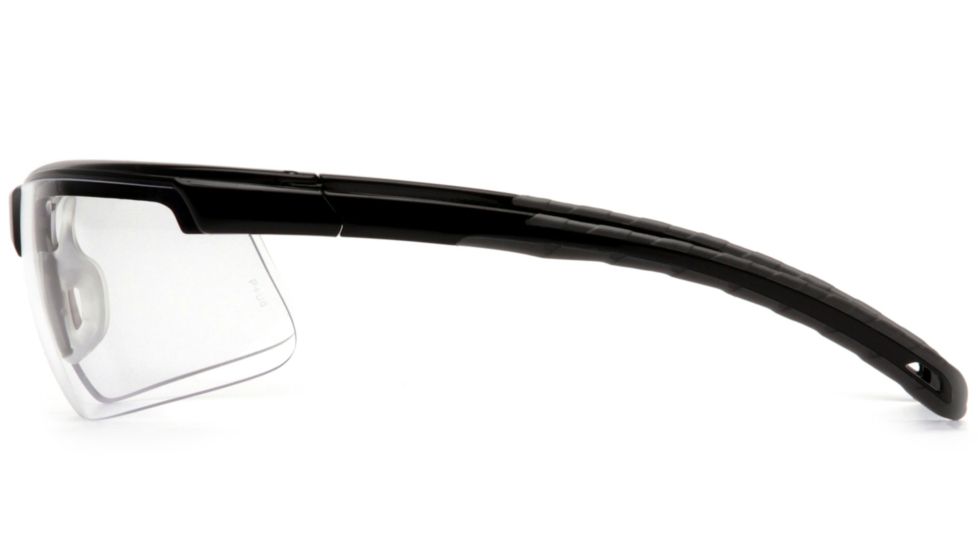 Pyramex Ever-Lite Ever-Lite Safety Glasses w/Clear H2MAX Anti-Fog Lens, Black, SB8610DTM