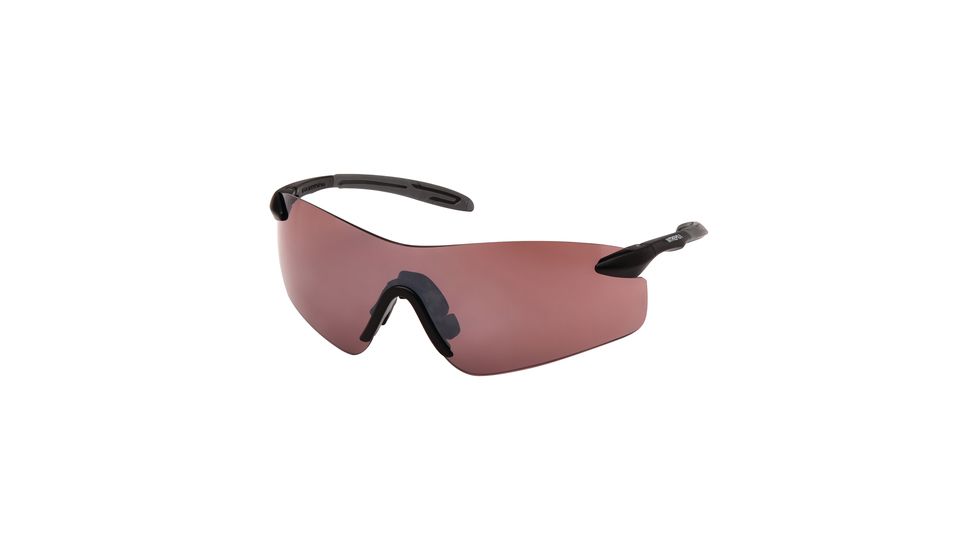 Pyramex Intrepid II Eye Protection Vermillion Lens Black Frame