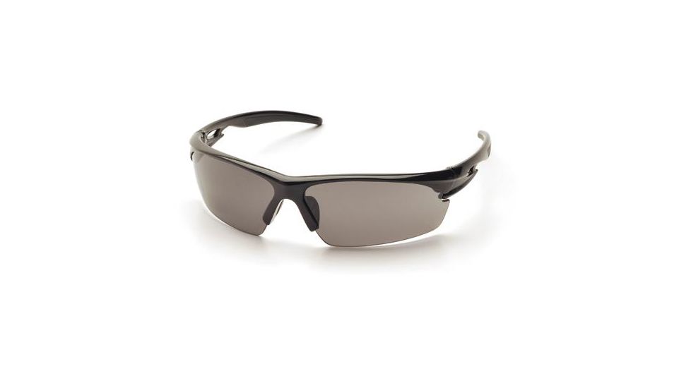 Pyramex Ionix Safety Glasses, Black Frame/Gray Lens SB8120D