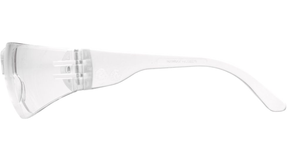 Pyramex Mini Intruder Safety Glasses - Clear Frame and Clear Lens S4110SN