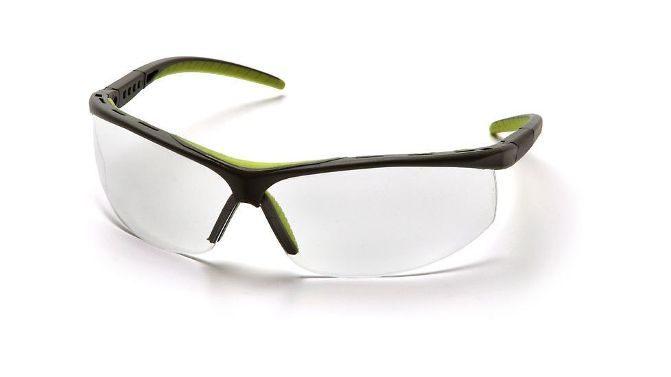 Pyramex Pacifica Safety Glasses - Clear Lens, Slate Gray Frame SSG3410S