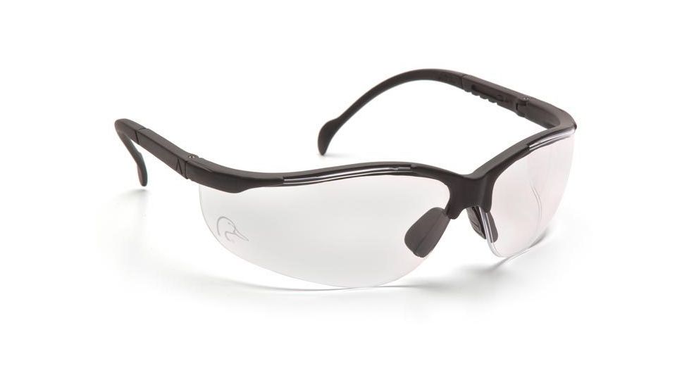 Pyramex Rendezvous Ducks Unlimited Shooting Glasses - Clear Lens, Black Frame DUSB2810ST