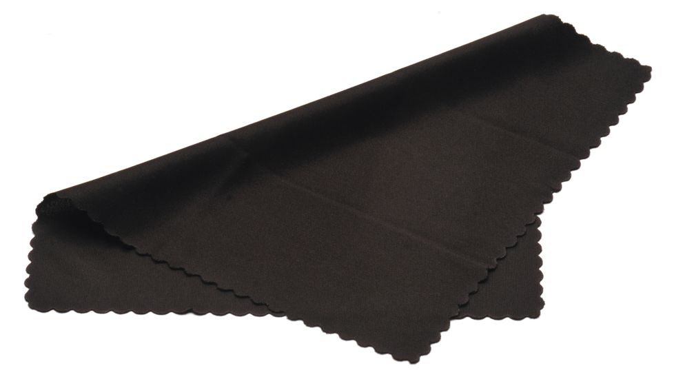 Spectacle Cleaning Cloth in Polybag, Black