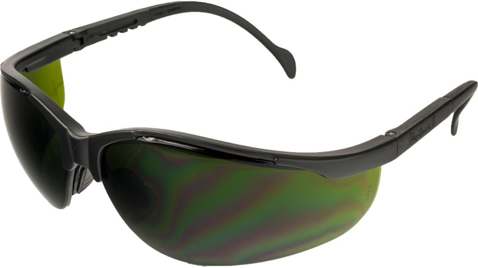 Pyramex Venture II Safety Glasses - 5.0 IR Filter Lens, Black Frame SB1850SF