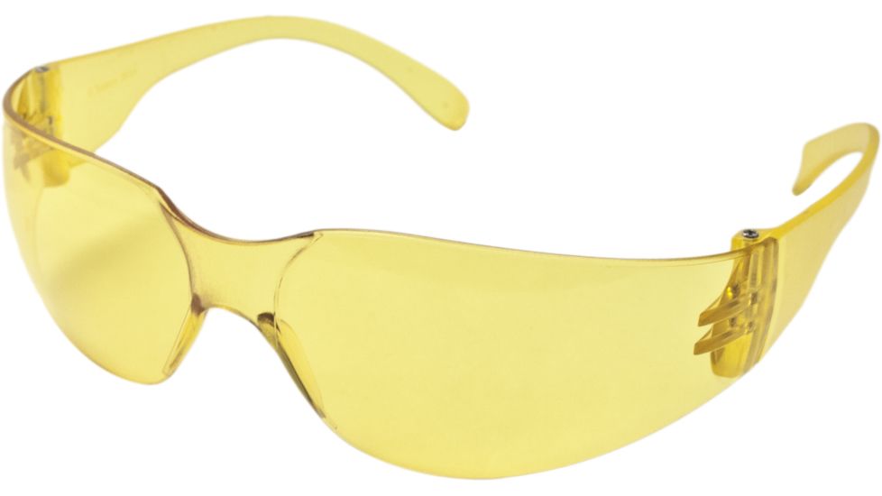 Radians Micro Wraparound Shooting Glasses, Amber Yellow Lenses MC0140CS 