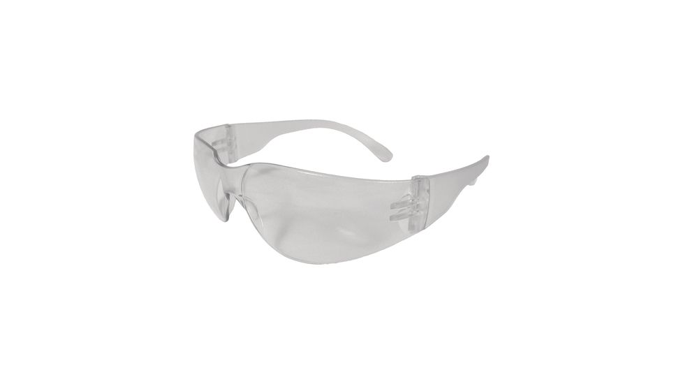 Radians Micro Wraparound Shooting Glasses, Clear Lenses MC0110CS 