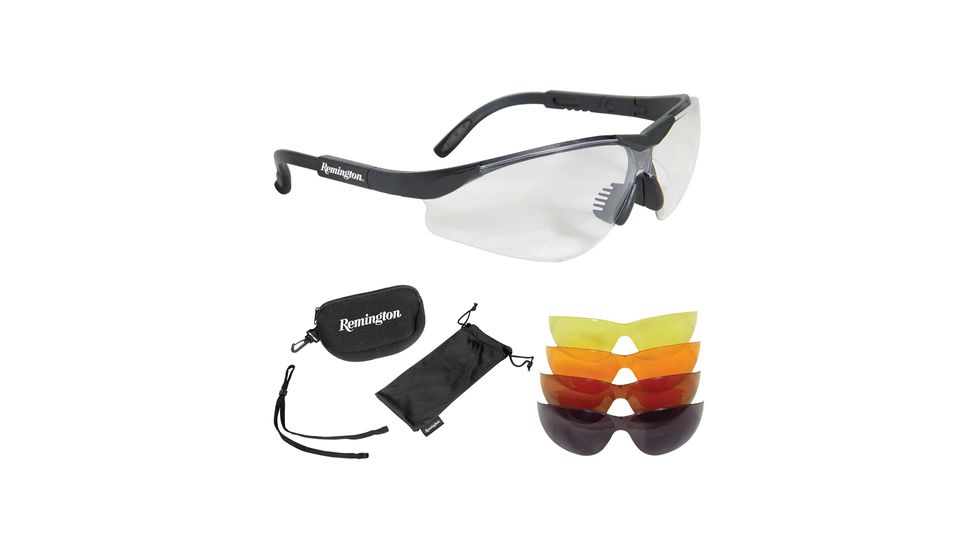 Radians Remington T-85 Interchangeable Len Kit Five Lenses Plus Carrying Case