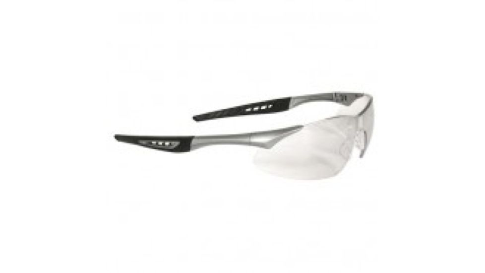 Radians RK611CS Rock X Treme Shooting/Sporting Glasses Anti-Fog Silver/Clear