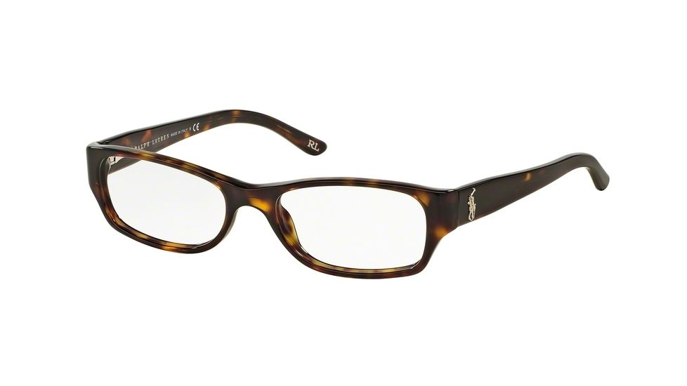 Ralph Lauren Eyeglasses RL6058 with Rx Prescription Lenses 5003-51 - Dark Havana Frame