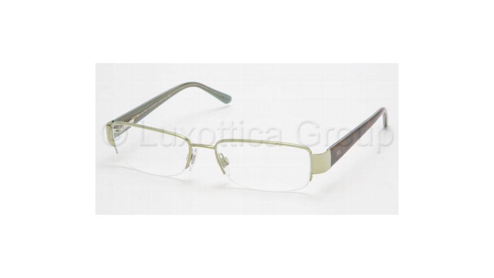 Ralph Lauren RL5034 SV Prescription Eyeglasses, Light Green Frame / 50 mm Prescription Lenses, 9068 5016