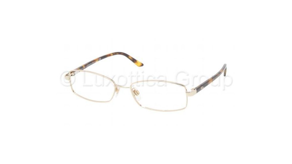 Ralph Lauren RL5056 SV Prescription Eyeglasses Light Gold Frame / 51 mm Prescription Lenses, 9116-5116