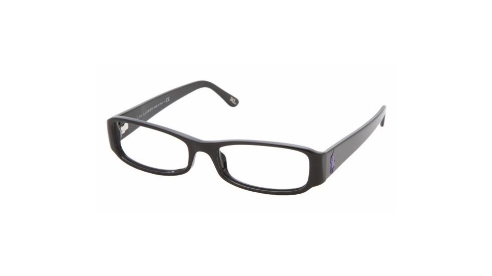 Ralph Lauren RL 6045 Eyeglasses Styles -  Black Frame w/Non-Rx 51 mm Diameter Lenses, 5001-5116