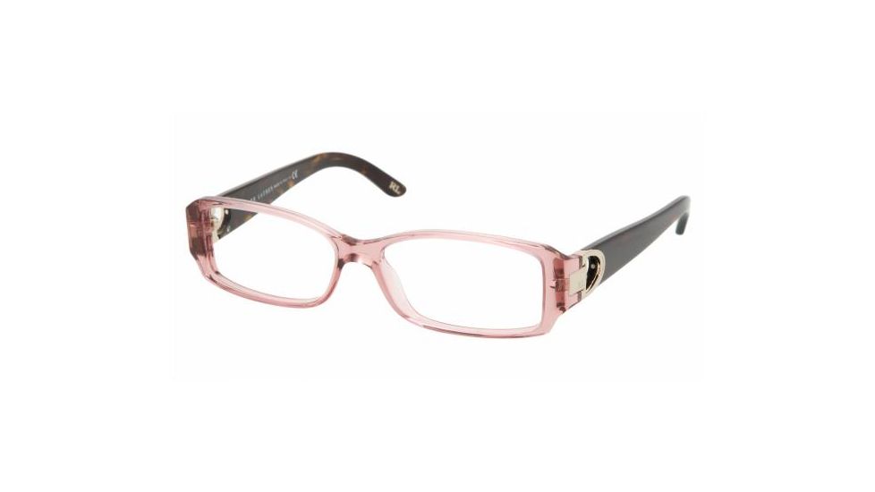 Ralph Lauren RL 6051 Eyeglasses Styles Old Pink Frame w/Non-Rx 53 mm Diameter Lenses, 5220-5314