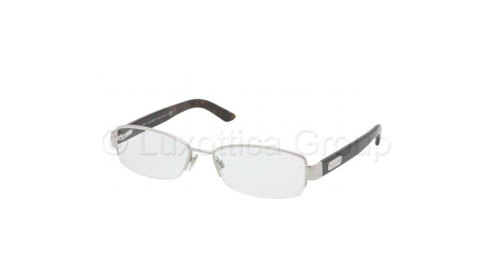 Ralph Lauren RL5070 Bifocal Prescription Eyeglasses 9001-5116 - Shiny Silver Frame