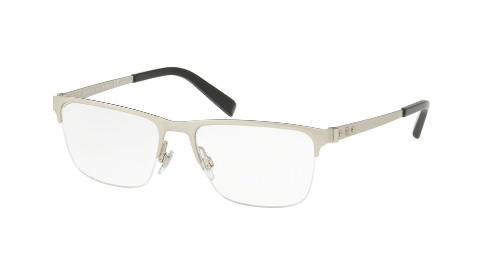 Ralph Lauren RL5097 Single Vision Prescription Eyeglasses 9010-53 - Matte Silver Frame