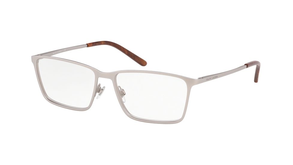 Ralph Lauren RL5103 Eyeglass Frames 9046-54 - Brusched Matte Silver