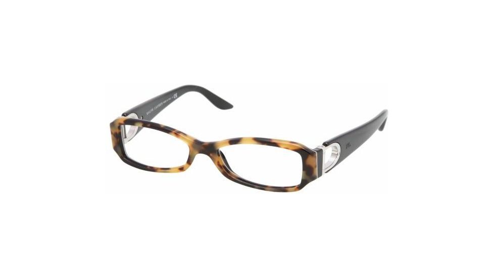Ralph Lauren RL6070 Eyeglass Frames 5299 -5015 - Leopard-black 