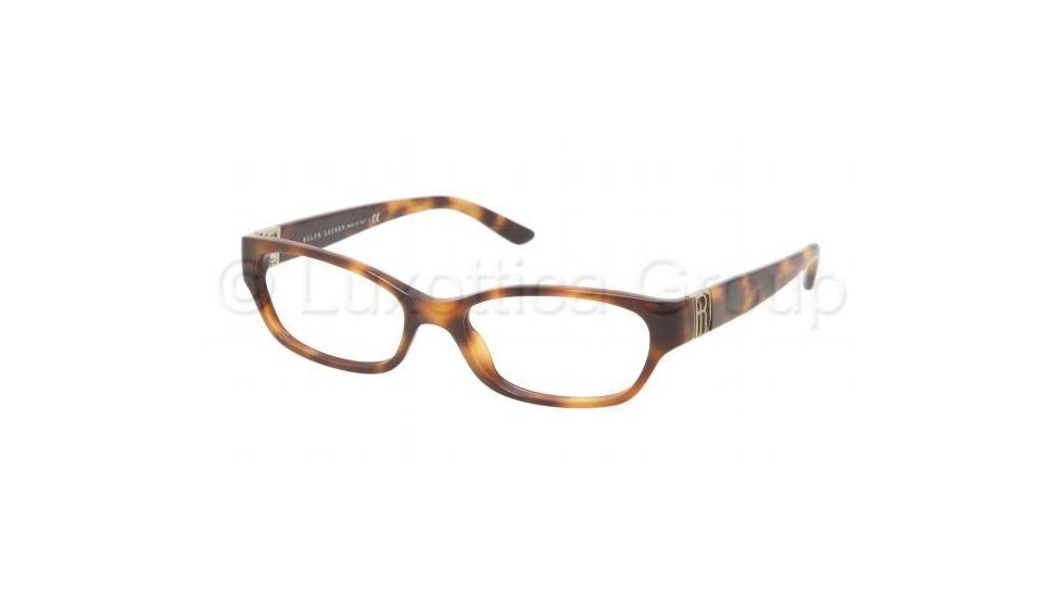 Ralph Lauren RL6081 Eyeglass Frames 5303-5216 - Havana Frame, Demo Lens Lenses