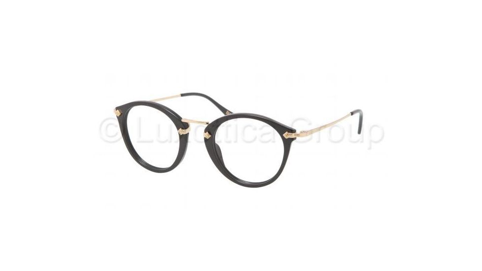Ralph Lauren RL6094 Single Vision Prescription Eyeglasses 5001-4523 - Black Frame