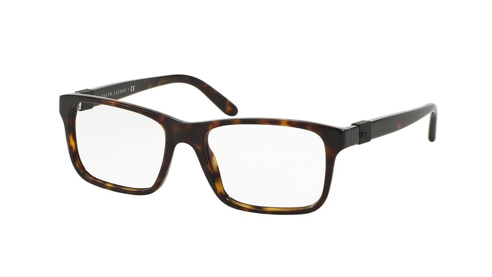 Ralph Lauren RL6131 Single Vision Prescription Eyeglasses 5003-55 - Dark Havana Frame