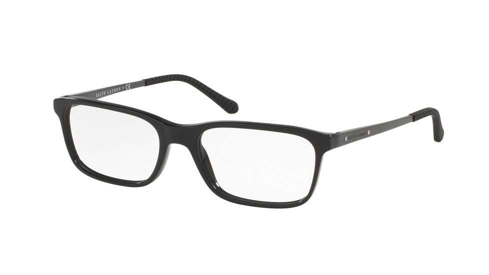 Ralph Lauren RL6134 Single Vision Prescription Eyeglasses 5617-53 - Black Frame