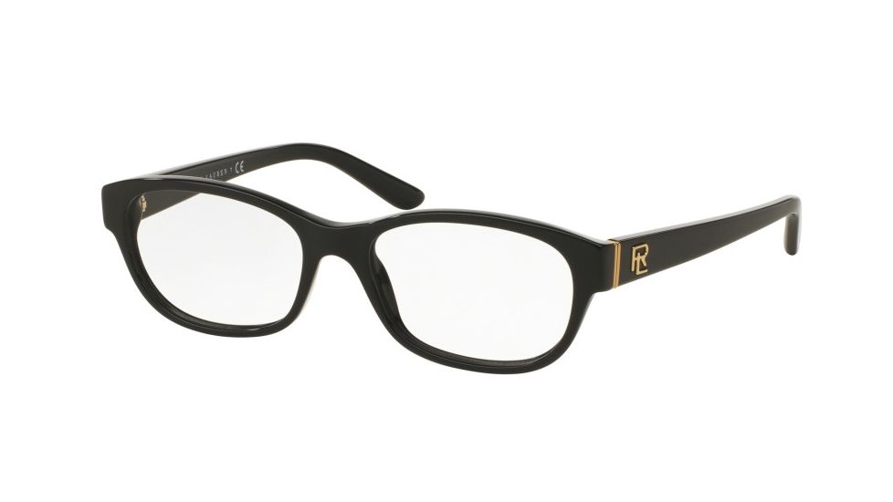 Ralph Lauren RL6148 Progressive Prescription Eyeglasses 5001-51 - Black Frame