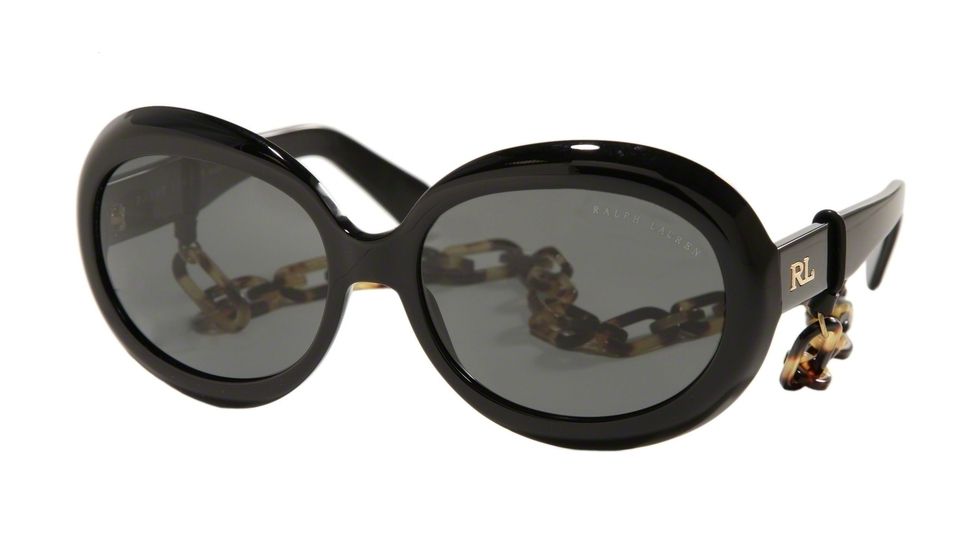 Ralph Lauren Prescription Sunglasses RL8026, Select Frame Color / Lens Diameter Black Frame / 59 mm Prescription Lenses