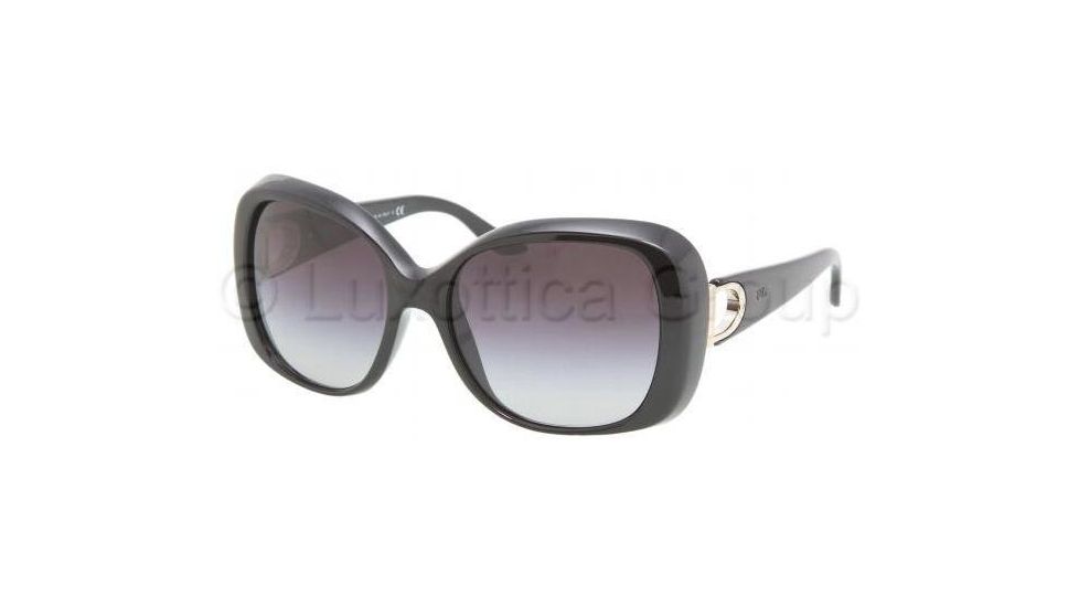 Ralph Lauren RL8068 Sunglasses 50018G-5416 - Black Gray Gradient