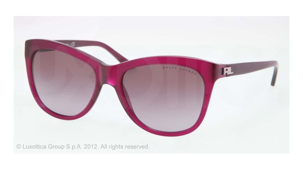 Ralph Lauren RL8105 Bifocal Prescription Sunglasses RL8105-54088H-56 - Lens Diameter 56 mm, Lens Diameter 56 mm, Frame Color Purple Violet Opal