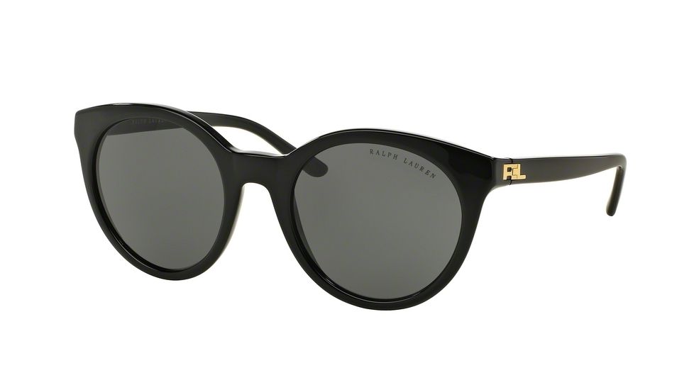Ralph Lauren RL8138 Single Vision Prescription Sunglasses RL8138-500187-54 - Lens Diameter 54 mm, Frame Color Black