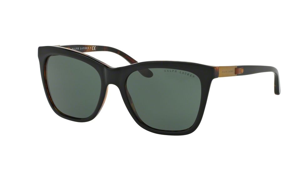 Ralph Lauren RL8151Q Single Vision Prescription Sunglasses RL8151Q-526071-55 - Lens Diameter 55 mm, Frame Color Top Black/havana Jl